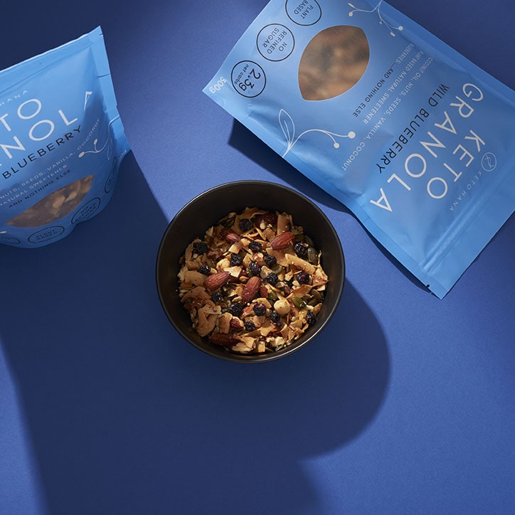 Keto Hana Wild Blueberry Granola 300g